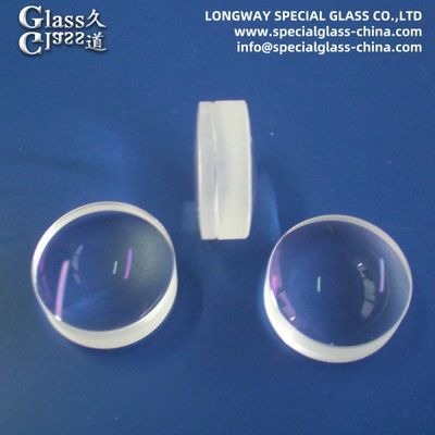 BK7 Vidro óptico cimentado acromático duplo lente convexa para sistema óptico