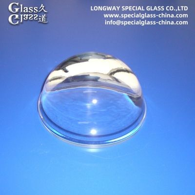 Lentes de luz industrial de vidro borosilicato de polimento para lentes de vidro Cob Led