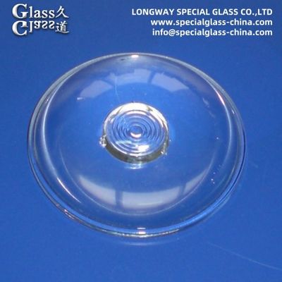 Lentes de revestimento de vidro de borosilicato para lentes de lâmpadas de túnel