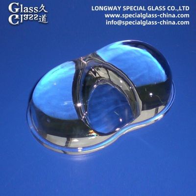 Lentes LED de vidro borosilicato resistentes a altas temperaturas