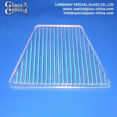 Lentes de espalhamento de vidro flutuante de borosilicato para lentes de lâmpadas de luz led