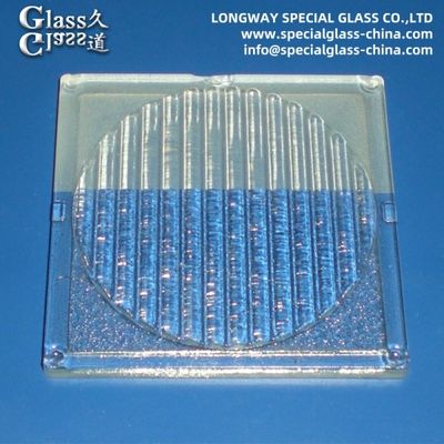 Lentes de vidro lineares de superfície para lamparia de luz