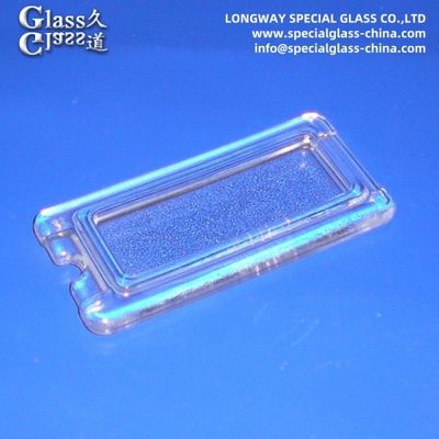 Lentes de revestimento de vidro borosilicato transparente para revestimento de luz do forno