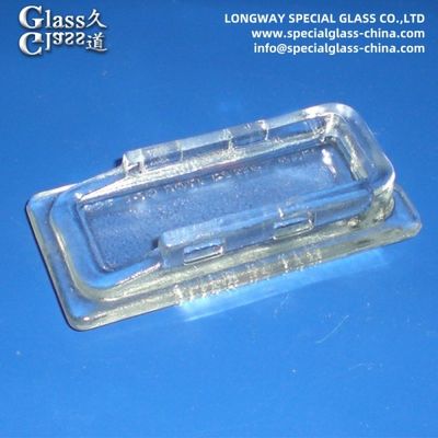 Lentes de revestimento de vidro borosilicato transparente para revestimento de luz do forno
