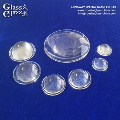 Lentes de vidro borosilicato asférico de qualidade óptica para lanternas