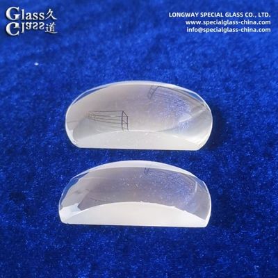 Bk7 Lentes ópticas convexas de vidro com revestimento de AR para câmeras e sistemas de imagem