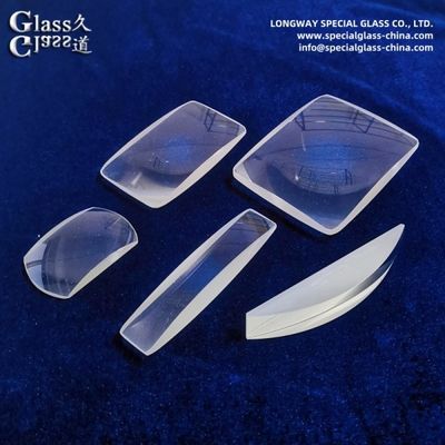 Ar Revestimento de vidro óptico Lentes cilíndricas para sistemas de imagem e projecção