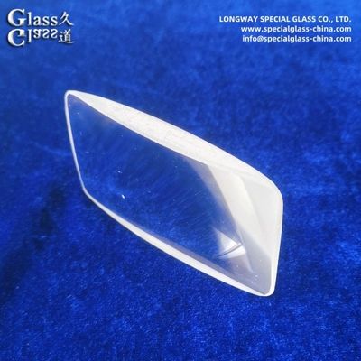 Lentes cilíndricas de vidro óptico Bk-7 polido com revestimento Ar