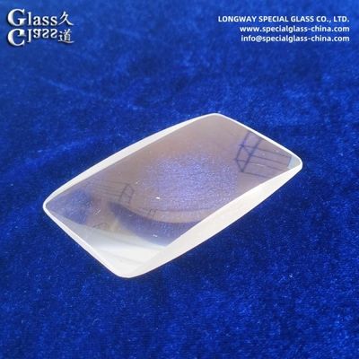 Lentes cilíndricas de vidro óptico Bk-7 polido com revestimento Ar