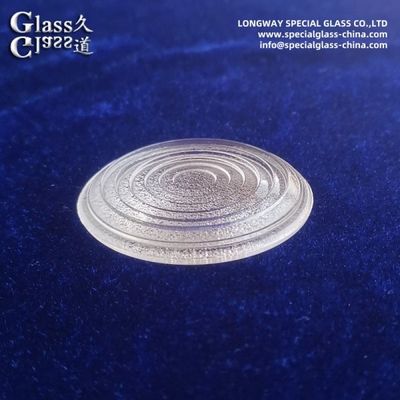 Lentes de borosilicato de vidro eficientes para luminárias a LED