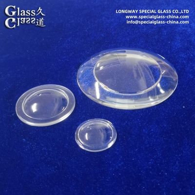 Lentes de lâmpada de vidro borosilicato duráveis e claras para iluminação ideal