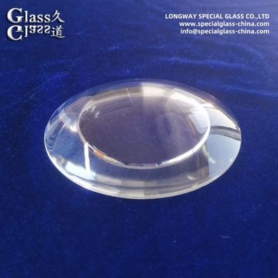 Lentes de lâmpada de vidro borosilicato duráveis e claras para iluminação ideal