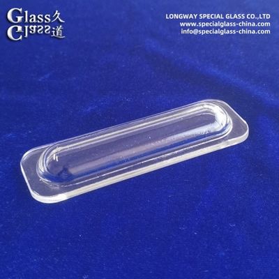 Lentes de cobertura de vidro de borosilicato óptico para soluções de iluminação LED