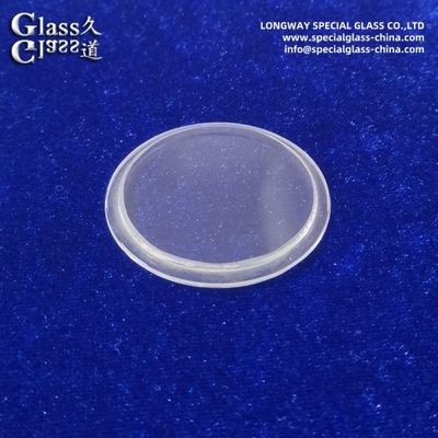Lentes de cobertura de vidro de borosilicato óptico para soluções de iluminação LED