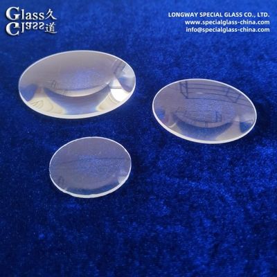 Lentes convexas de vidro borosilicato resistente a UV para iluminação de palco exterior